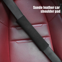Load image into Gallery viewer, 2Pcs Suede Car Seat Belt Cover Pads Shoulder Seatbelt Pads for Adults and Children
